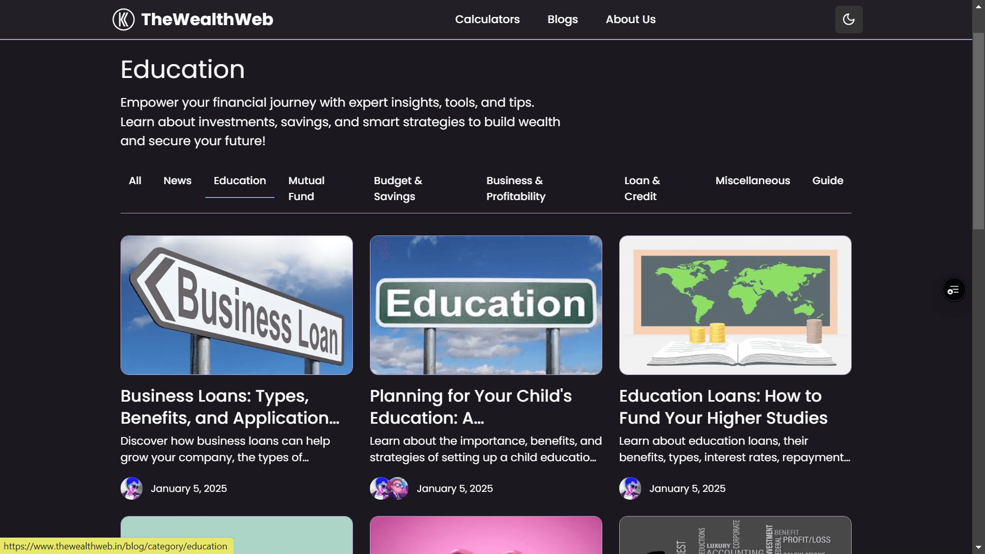 Education Category